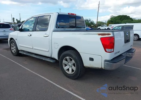 2004 Nissan Titan Le из США, поврежденный, VIN 1N6AA07AX4N573607